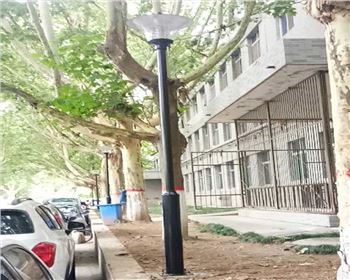 西安唐都醫(yī)院道路庭院燈安裝施工項目